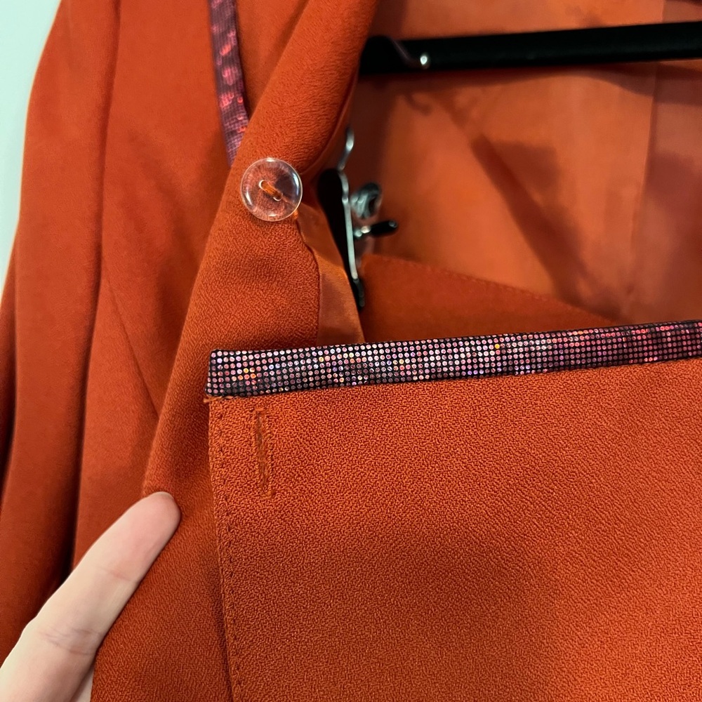 Roma size 12 burnt orange skirt suit set - NWT - Picture 7 of 11